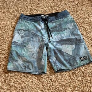 Pelagic Men's Deep Drop Board Shorts size 32